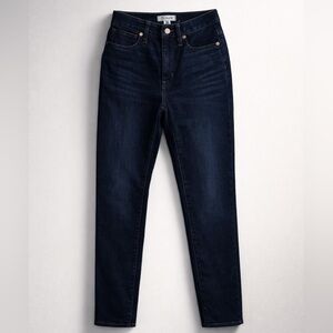 Madewell Curvy High-Rise Skinny Jeans – Dark Wash – Size 25